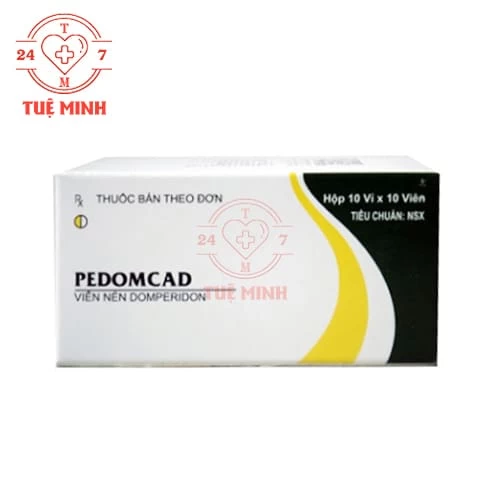 Pedomcad 10mg Cadila - Thuốc điều trị triệu chứng nôn và buồn nôn